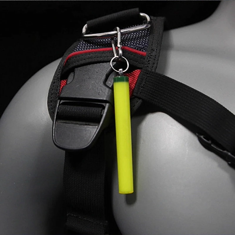 Palo que brilla en la oscuridad para buceo, ciclo multicolor, resistente al agua, señal de buceo nocturno para identificación del medio ambiente subacuático - imagen 2