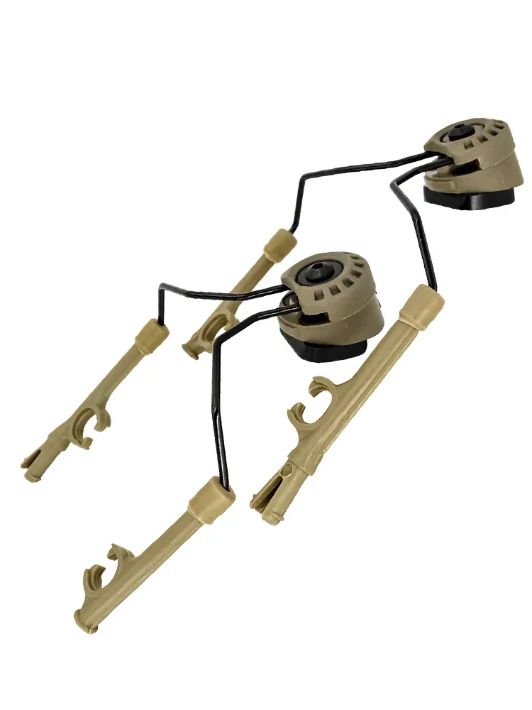 Casco táctico de arco con riel de OPS-CORE, soporte para auriculares para Electroni COMTA, auriculares tácticos con reducción de ruido, auriculares para caza y tiro - imagen 5