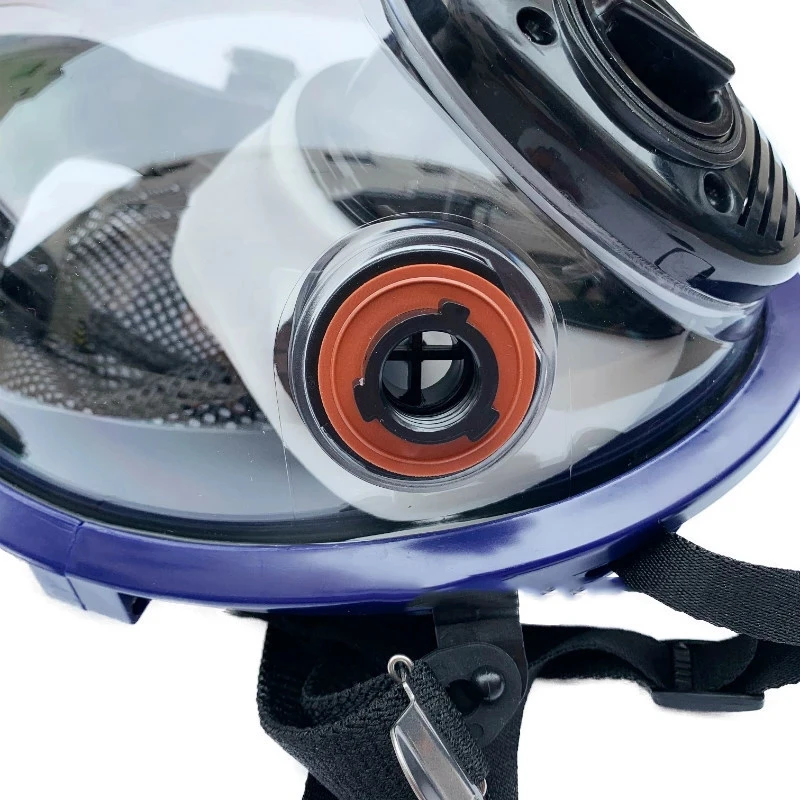 Máscara de Gas de cara completa 8100, máscara de Gas de contaminación radiactiva biológica química, filtro respirador, respirador a prueba de polvo de radiación - imagen 5