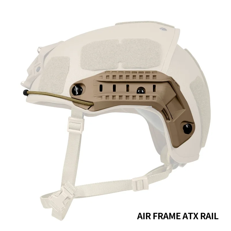 Kit de reemplazo de conector de riel de montaje de riel de guía lateral de casco táctico AF CP, accesorios de casco Airsoft, 1 Juego - imagen 3