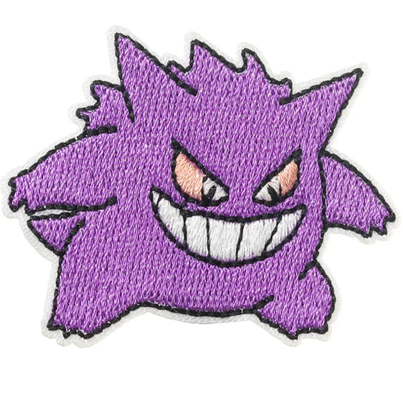 Parche bordado al azar, 20 piezas, venta al por mayor, juego de Anime, parches para planchar para ropa, parches bonitos de dibujos animados en ropa, insignias para coser DIY - imagen 2