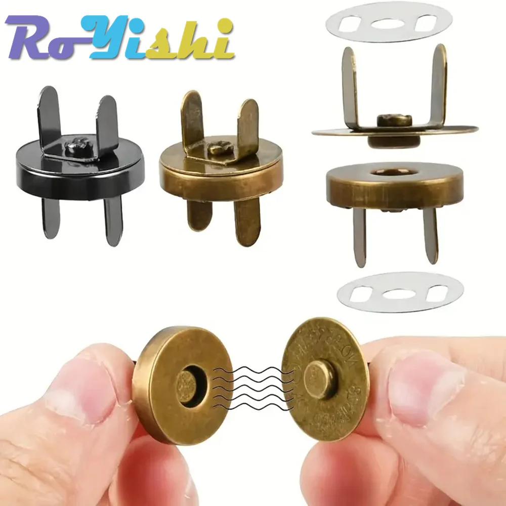 Cierres magnéticos snap 14-18mm para bolsas tácticas – 10 unidades - imagen 4
