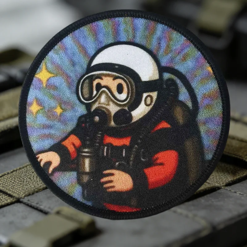 Parche táctico con gancho y bucle para mochila, insignia militar - imagen 5