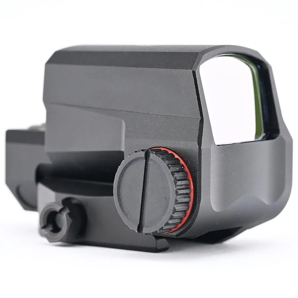 LO completamente cerrado LCO 1x colimador de mira de punto rojo verde de aluminio para juego táctico Airsoft - imagen 3