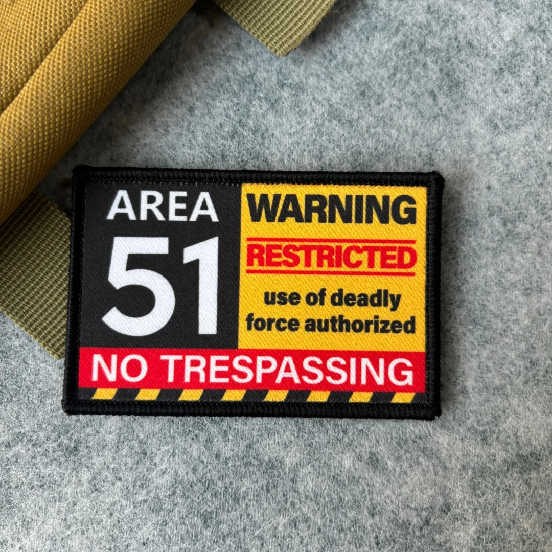 Parche táctico "Jesus Christ", parche con gancho y bucle con estampado divertido de advertencia, insignia de moral militar, brazalete, pegatinas para mochila - imagen 4