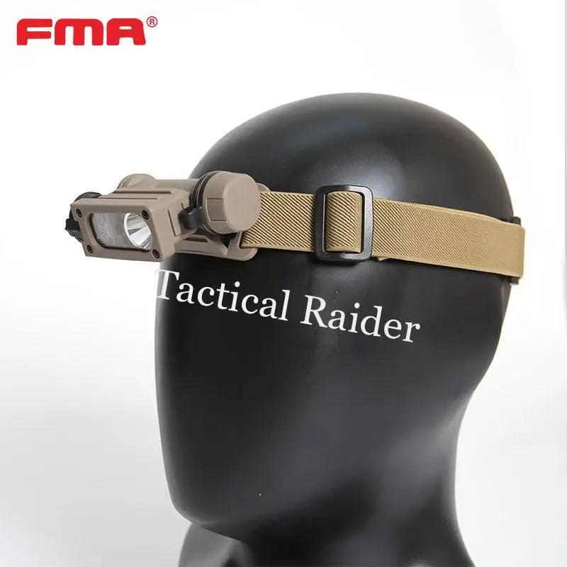 FMA Linterna táctica frontal IR con luz de emergencia tricolor - imagen 5
