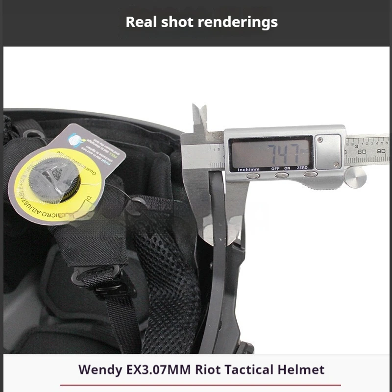Wendy's-casco balístico de seguridad para pistola de aire táctica, ajustable, para caza al aire libre, CS, equipo deportivo para bicicleta, 3,0 - imagen 4