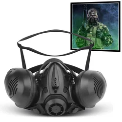 Máscara táctica de protección facial para airsoft y paintball