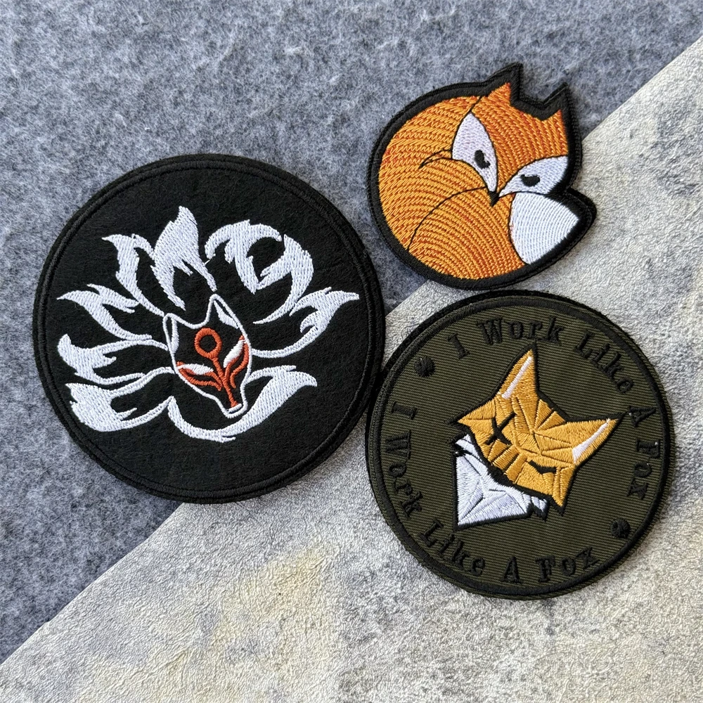 Parche para brazalete militar de Opossum y mapache, insignia de moral táctica, parches bordados con gancho para ropa, pegatina para mochila - imagen 4