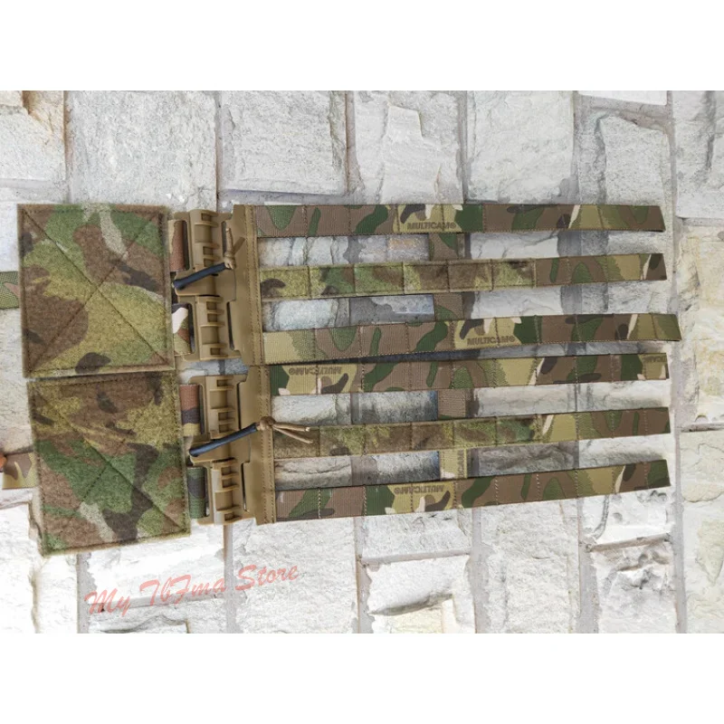 Chaleco táctico faja esquelética de 3 bandas con hebilla de liberación rápida sistema MOLLE para chaleco JPC AVS XPC - imagen 3