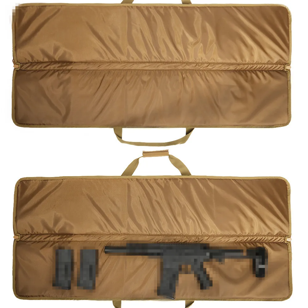 Bolsa para Rifle de juguete M4, mochila táctica multifuncional de doble hombro y de mano de 120cm para pesca al aire libre - imagen 2