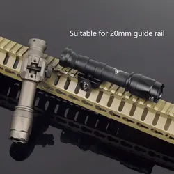 Surefire M600 Linterna táctica Picatinny con pulsador