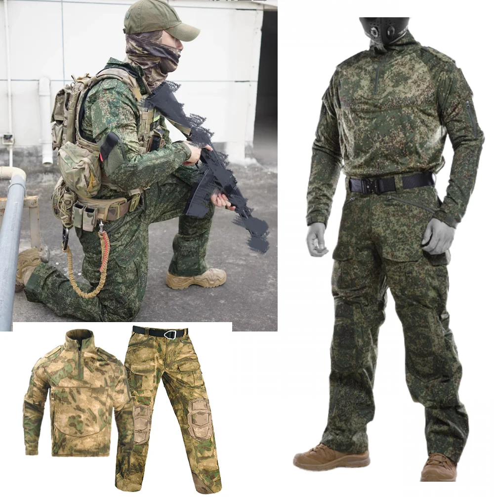 Traje de rana a escala de dragón de la guardia SSO ruínas verdes ATFG Little Green Man EMR traje de combate de adiestramiento al aire libre - imagen 2