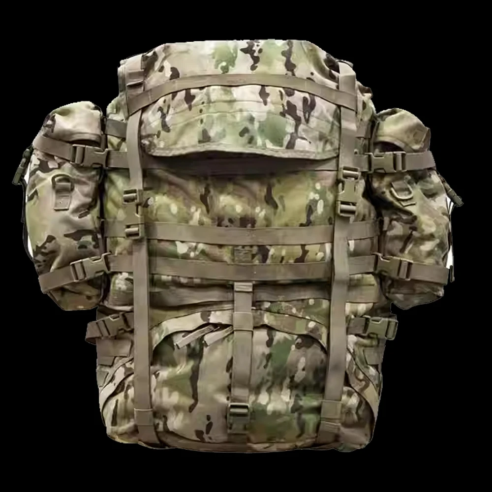 Bolsa de senderismo al aire libre estilo OCP MOLLE Bolsa principal de camuflaje de segunda generación Mochila grande de 75L - imagen 5