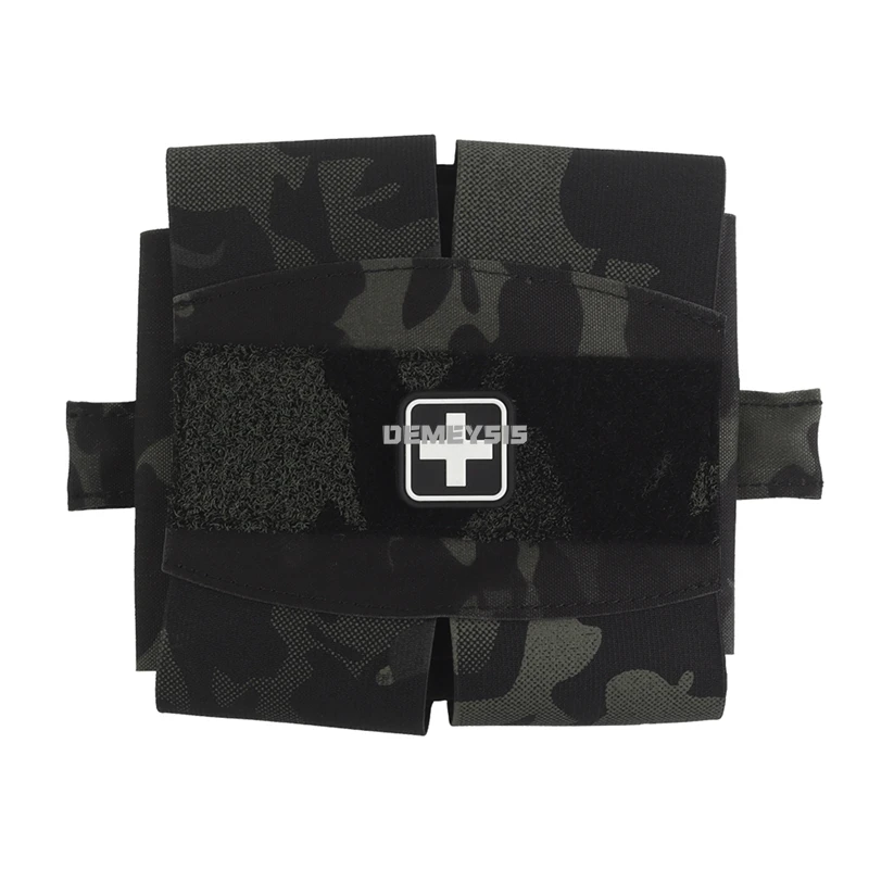 Bolsa para botiquín de primeros auxilios al aire libre, Paintaball táctico, deportes EDC Molle, Kit médico, tiro CS, caza, supervivencia, paquete de cintura de emergencia - imagen 2