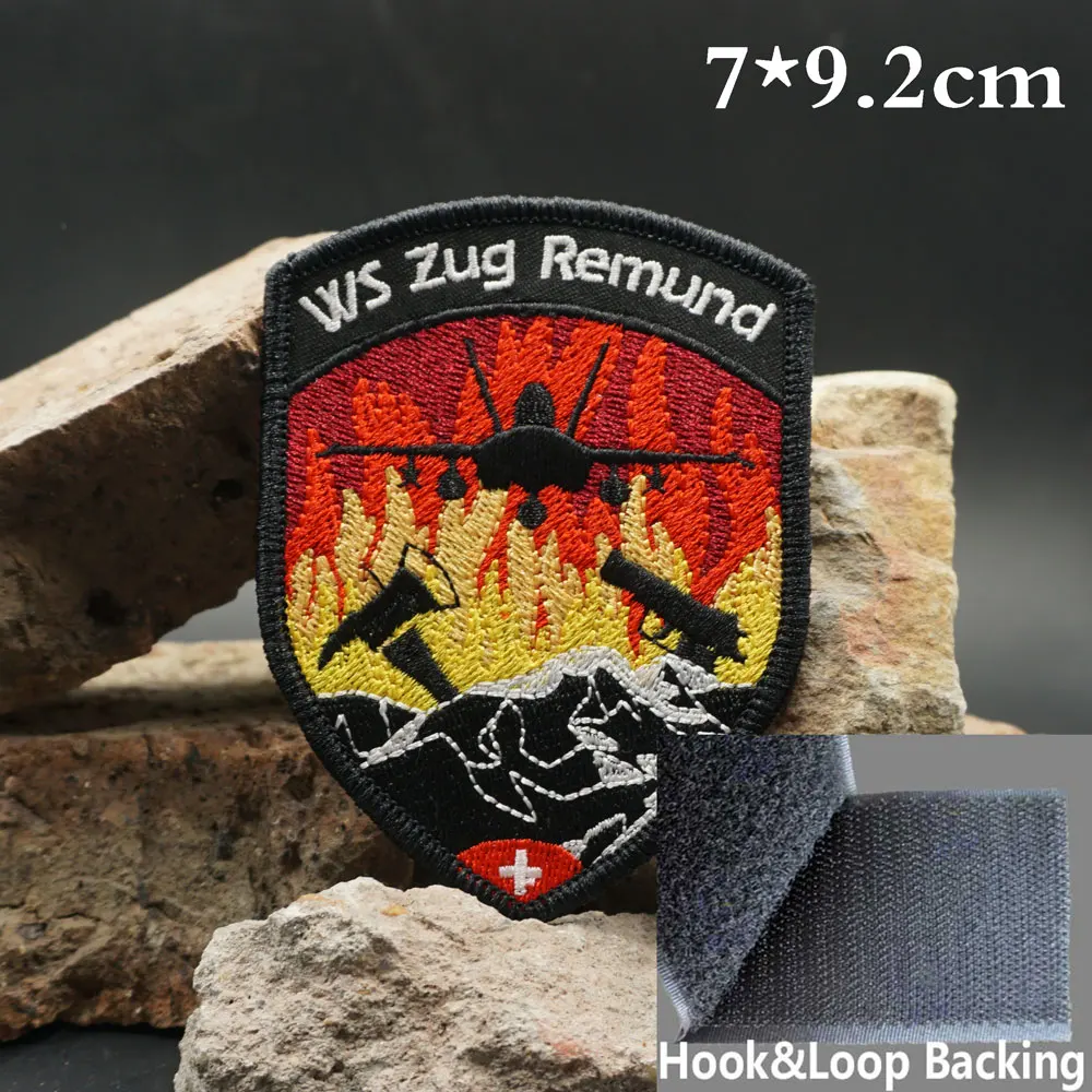 Parches bordados tácticos para mochilas y ropa, accesorios militares con respaldo de gancho o planchado - imagen 2