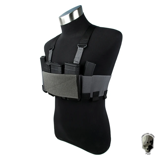 TMC-plataforma de pecho táctica RD, ligera, con bolsa para Mag 5,56, chaleco táctico Airsoft Ready Rig - imagen 2