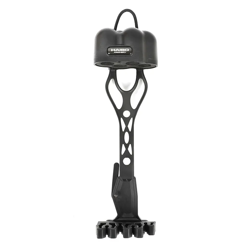 Carcaj de flecha de tiro con arco, funda de flecha de liberación rápida de nailon reforzado, puede contener 4 Uds de flechas para tiro de caza con arco compuesto al aire libre - imagen 5