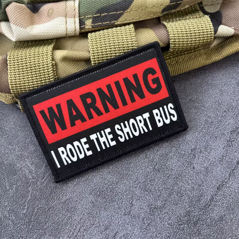 Parche táctico impreso moral con velcro – Insignia para uniforme - imagen 2