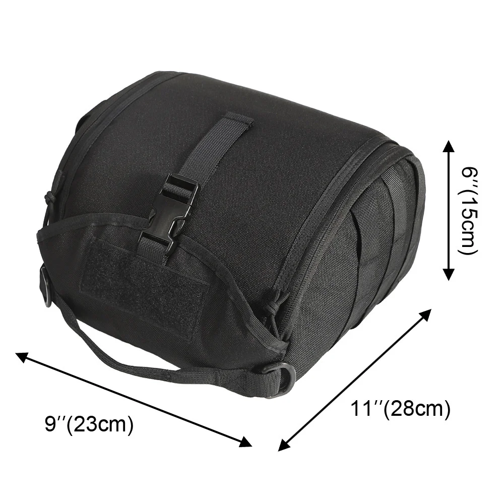 Soporte para bolsa de casco táctico, sistema MOLLE, hebilla de liberación rápida, correa de sujeción segura, bolso para casco táctico EDC FAST BJ PJ MH - imagen 4
