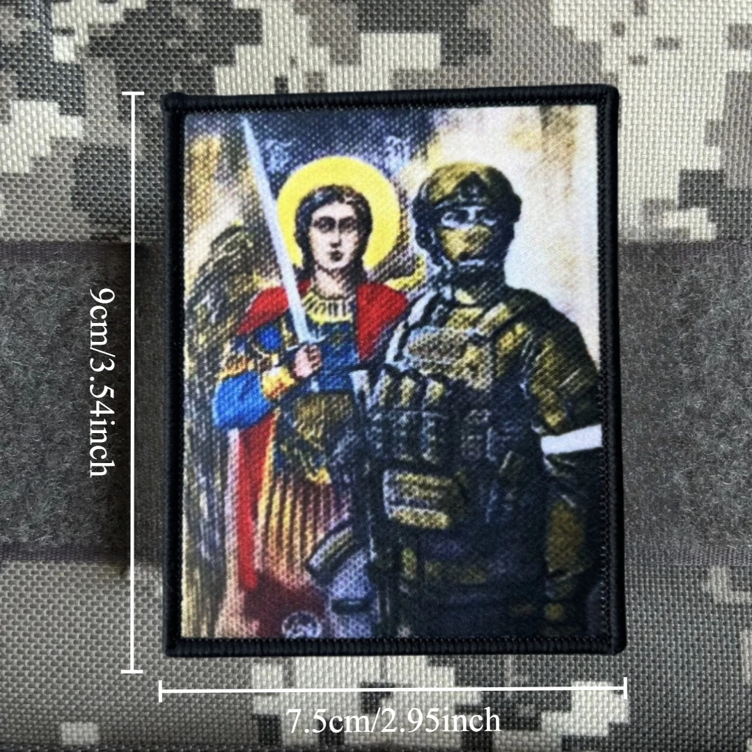 Arcángel Specnaza SVO divertido insignia de moral parche brazalete táctico impreso gancho bucle ropa mochila pegatinas - imagen 3