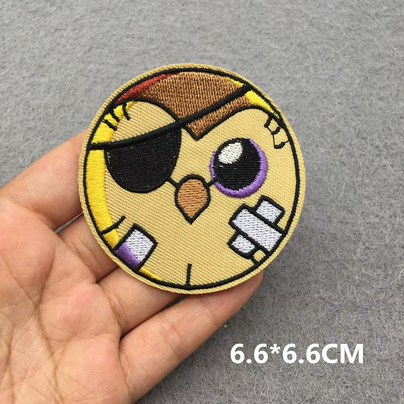 Parche bordado anime en ropa - Parches termoadhesivos para planchar - imagen 4