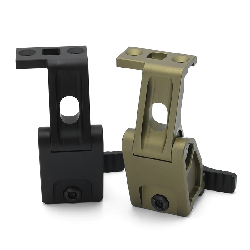 Soporte FTC para lupa Eotech G33 G43, montaje óptico abatible al centro de 2,26 pulgadas, colores negro y FDE - imagen 2
