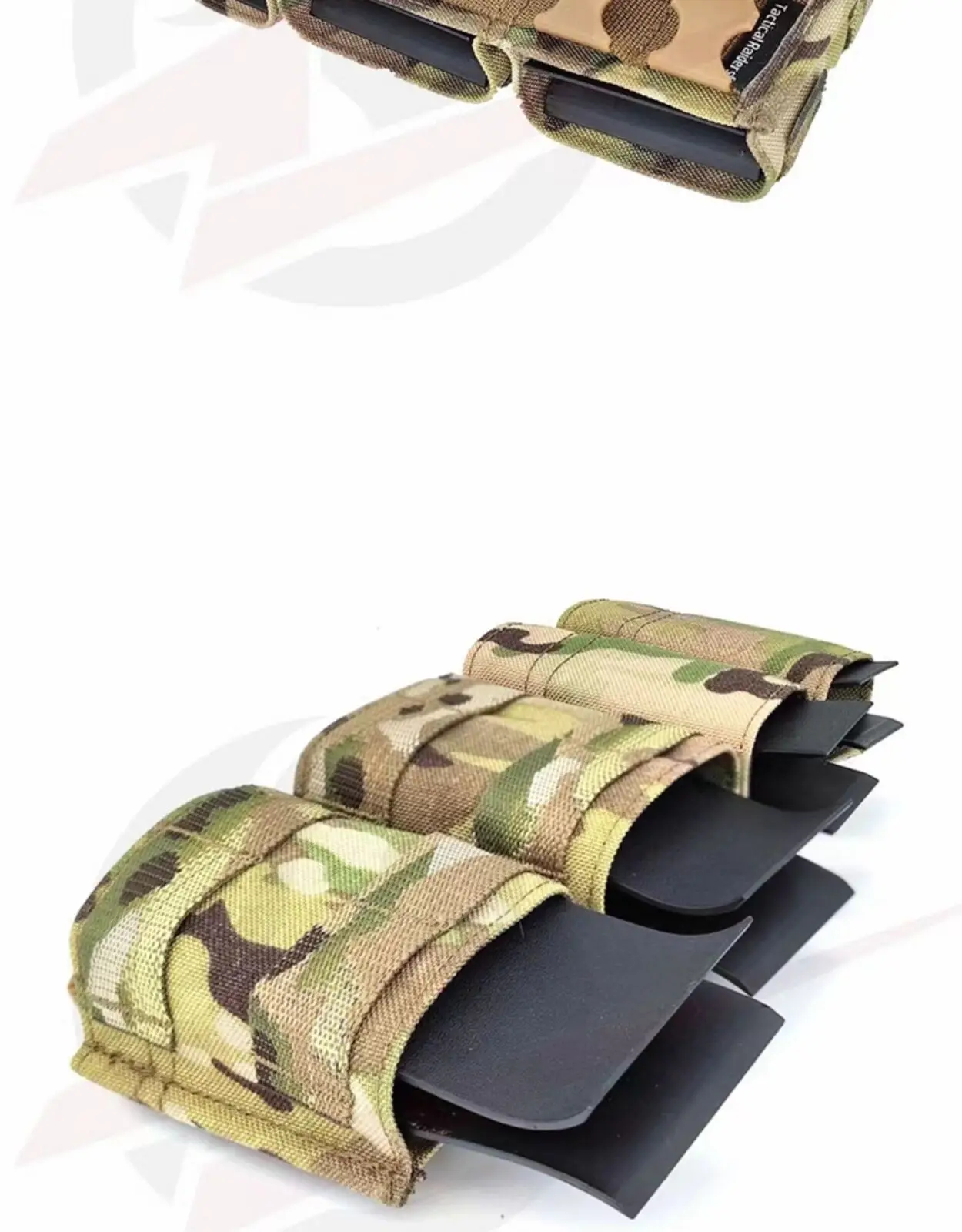 Bolsa de herramientas para revistas, juego de Clip de inserción cuádruple Molle doble, 556 /9mm, bolsa Mag - imagen 3