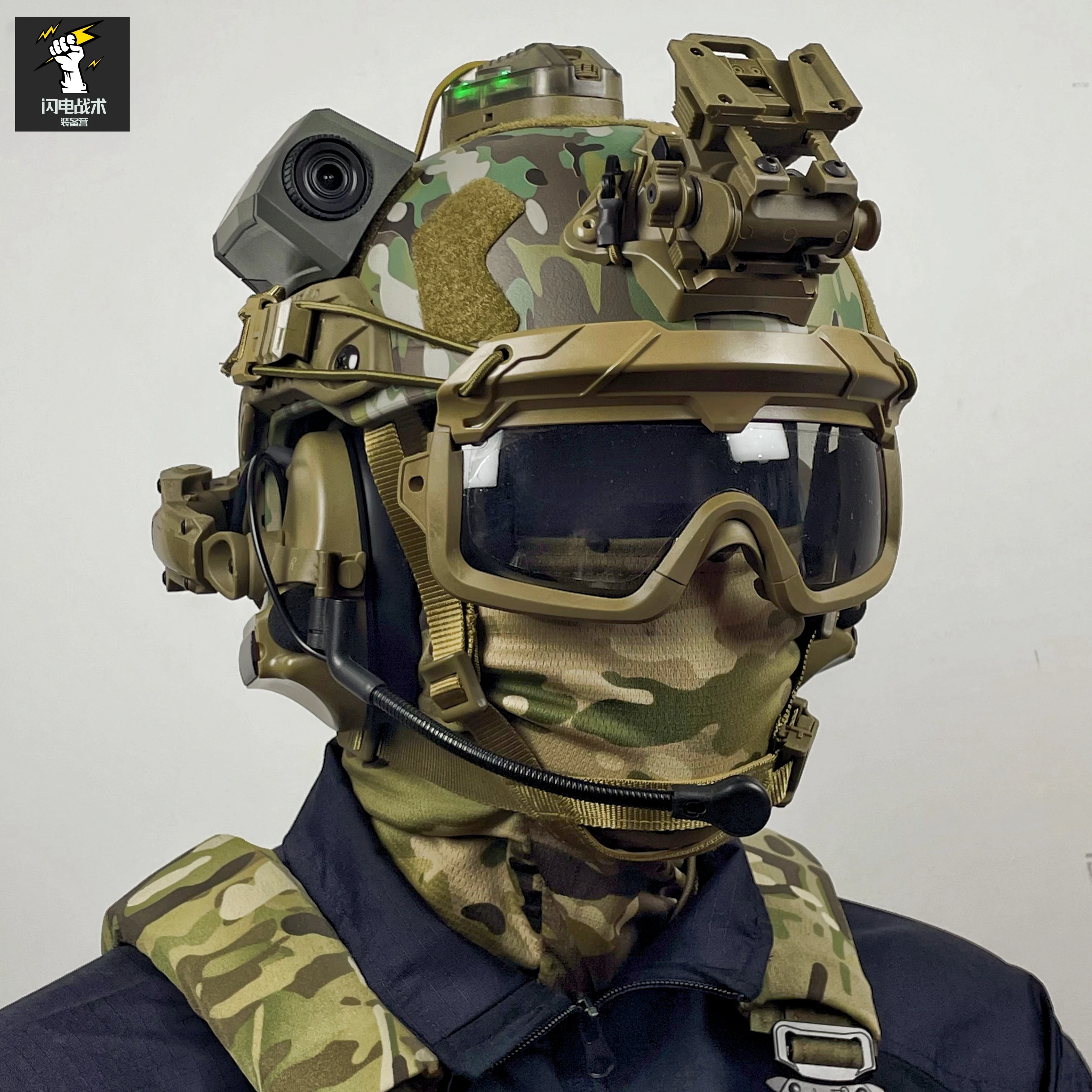 FMA-equipo táctico de caza Airsoft para Paintball, edición de peso, casco de corte Ultra alto SF grueso TB1315A M/L L/XL - imagen 2