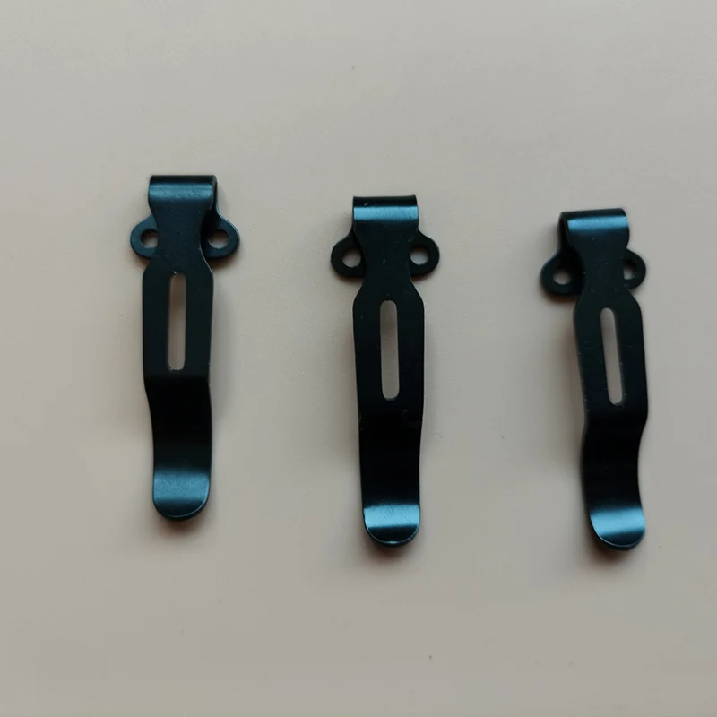 Clip de bolsillo de titanio para cuchillo negro Stonewash, 2 colores, para Benchmade Griptillian 551 Bugout 535 Barrage Emerson CQC Zero Tollerance - imagen 5