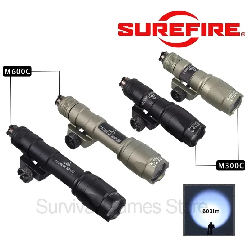 Riel Picatinny para linterna táctica Surefire con interruptor remoto - imagen 4
