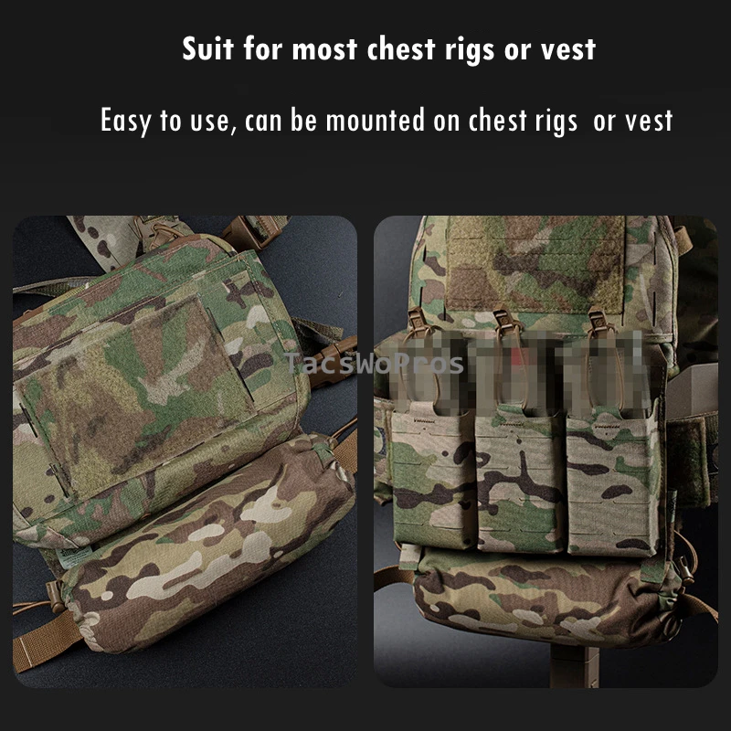 Chaleco de caza, bolsa para traumatismos de combate, botiquín de primeros auxilios EDC, bolsa rápida médica, chaleco táctico Airsoft CS, portador de placa, bolsa de almacenamiento de equipo - imagen 5