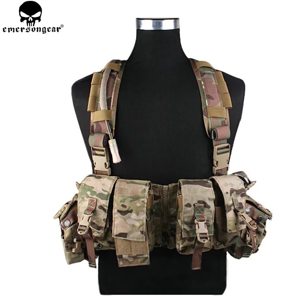 EMERSONGEAR táctico LBT2649B portador de hidratación 20L bolsas de agua mochila para 1961 AR chaleco de aparejo de pecho Airsoft caza CSgame EM2979 - imagen 5