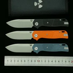 LEMIFSHE JR4545 cuchillo plegable 14C28N G10 EDC al aire libre