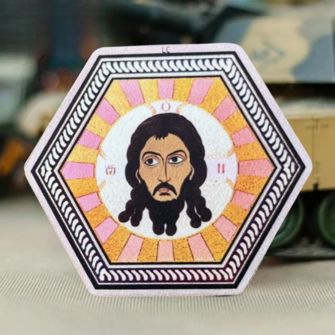 Parche del ejército "The Holy Trinity", insignia de moral táctica, parches de gancho y bucle impresos para ropa, equipo militar, pegatina para casco - imagen 5