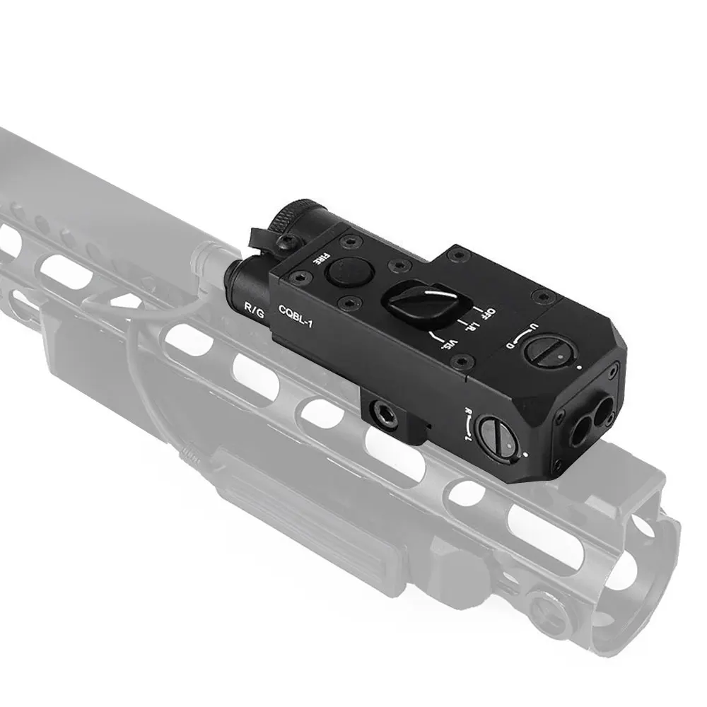 Vista general del SOTAC GEAR CQBL-1 montado sobre un carril