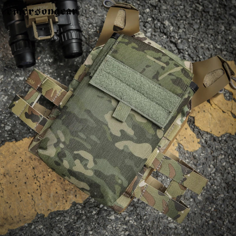 Emersongear JPC chaleco táctico para niños portador de placa MOLLE Modular entrenamiento de senderismo deportes al aire libre combate cuerpo protector Nylon - imagen 5