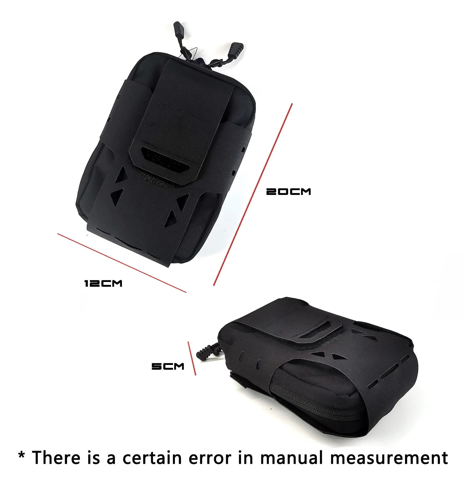 DMGear-Bolsa de acero para el vientre, Kit médico multifuncional, versión Vertical - imagen 5