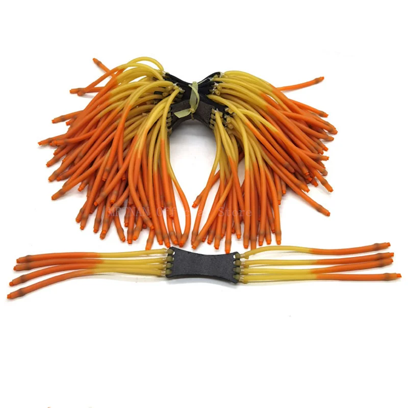 1/2 Uds. Tirachinas de tiro doble banda de goma bola de 4,5mm cinturón de tracción de alta calidad rebote rápido accesorios de repuesto de gran potencia - imagen 4
