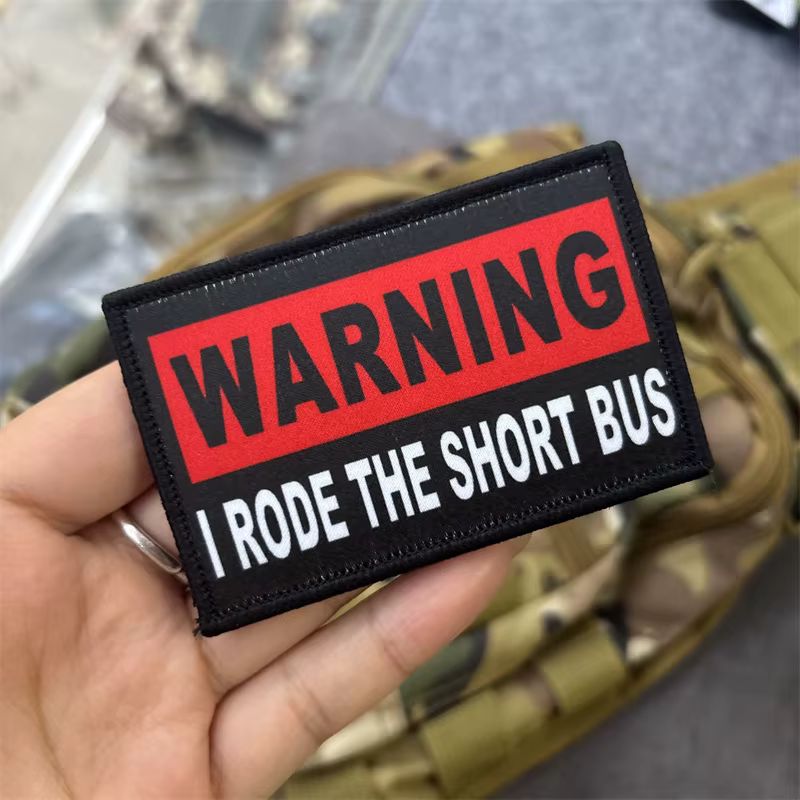 Parche táctico impreso moral con velcro – Insignia para uniforme - imagen 4