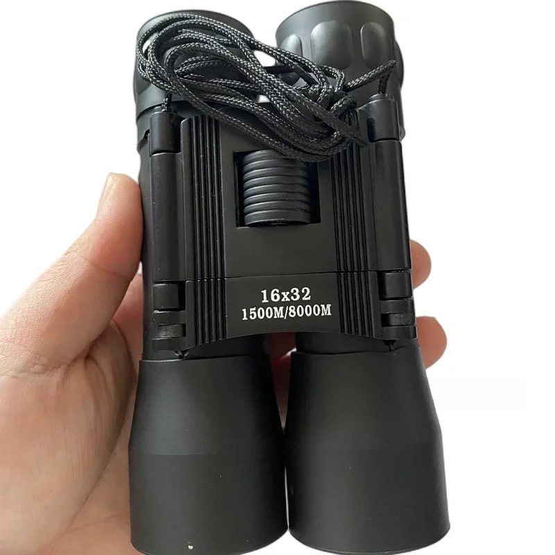 Binoculares militares HD, telescopio profesional potente, plegable, Mini telescopio, Zoom BAK4, óptica FMC para caza al aire libre, 16x32 - imagen 5