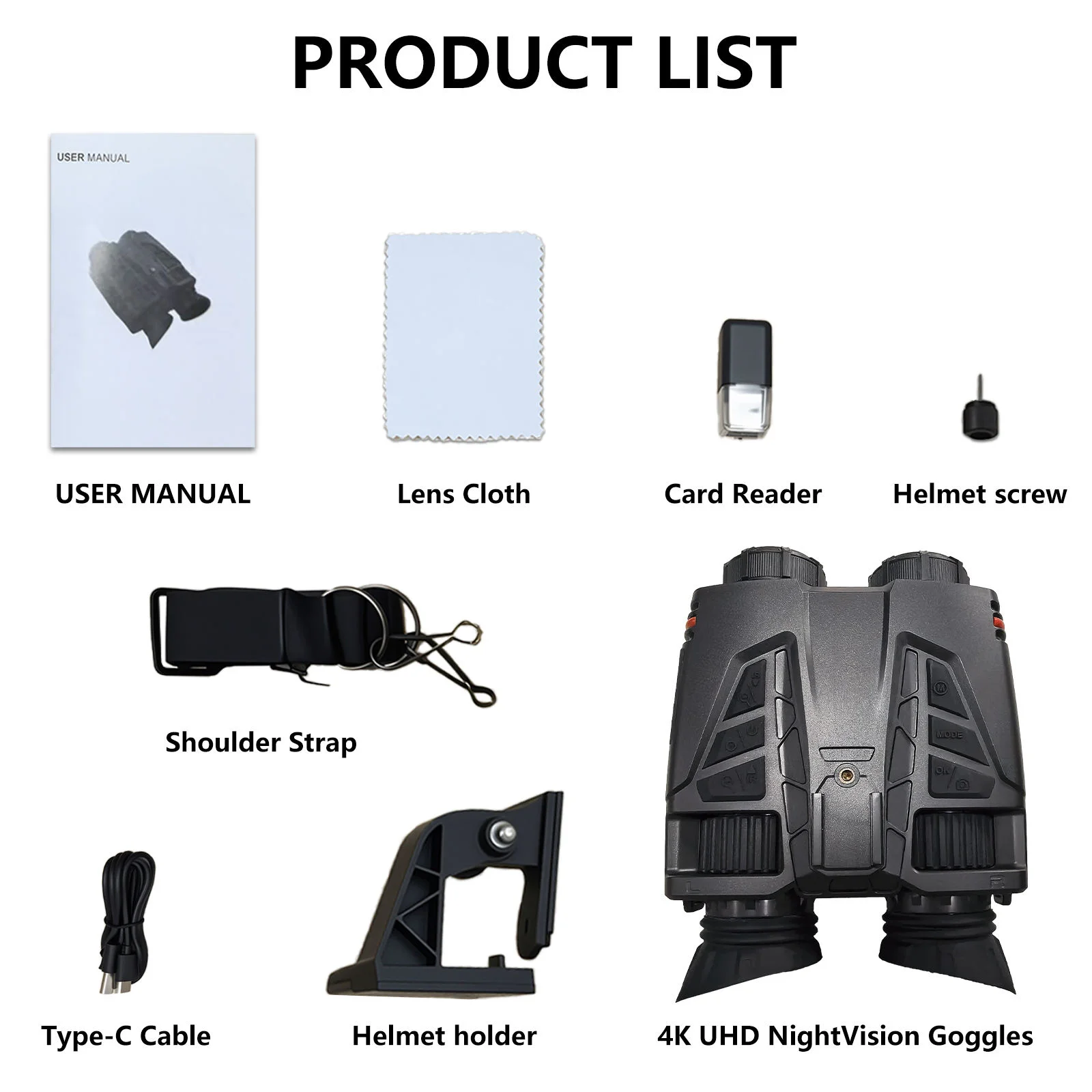 NVC800 WIFI Monocular térmico compacto Zoom 16x gafas de visión nocturna ajustables cámara térmica ligera para caza y Camping - imagen 3