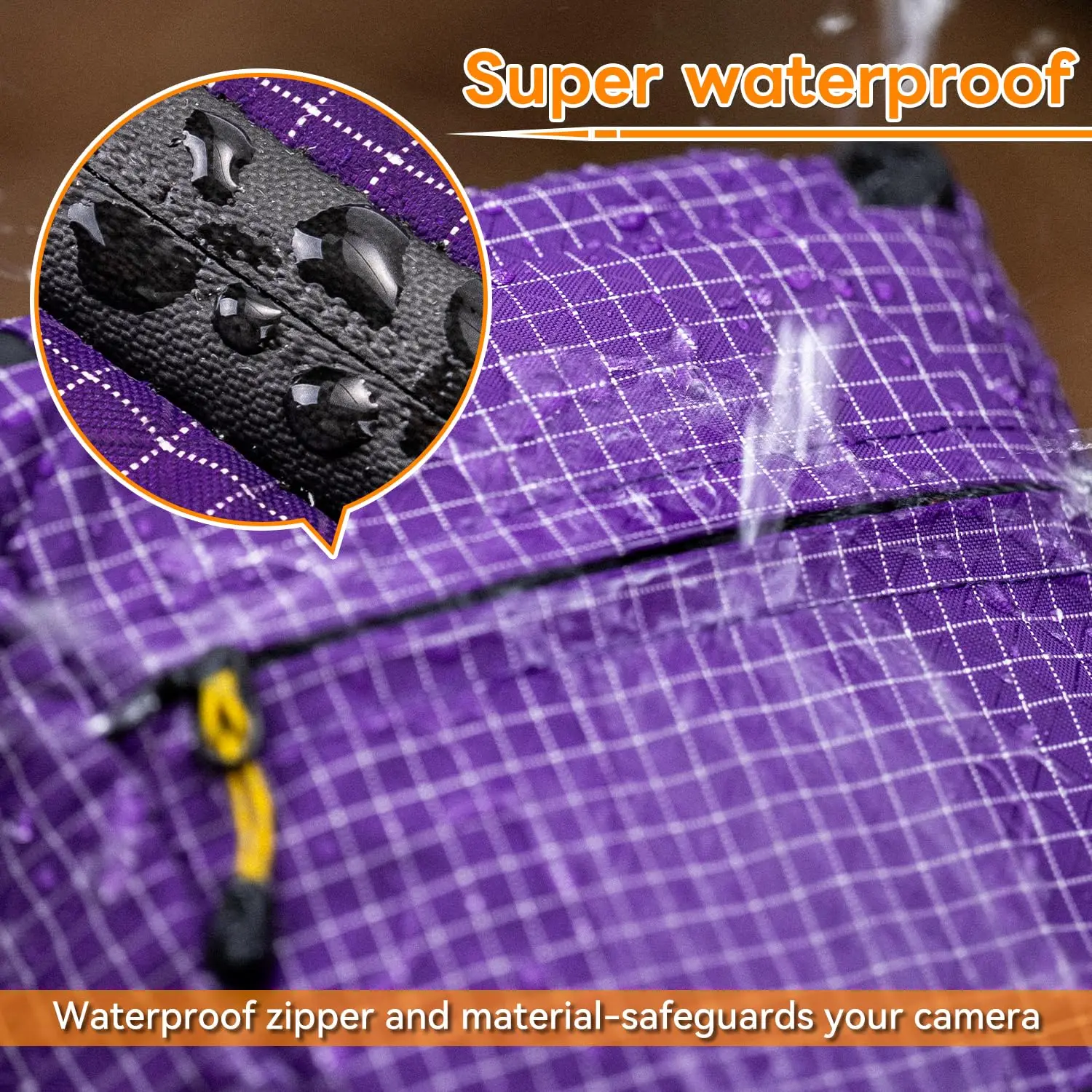 Funda táctica impermeable para cámara con correa desmontable - imagen 2