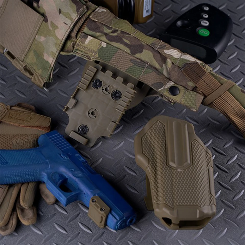 Funda táctica universal para Glock 17/19 SIG P320/226, funda para pistola de caza con QLS Quick Relese Kit Airsoft Gear - imagen 2