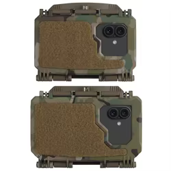 Funda táctica para teléfono móvil, soporte de navegación con mapa de administrador, chaleco MOLLE, portador de placa, caja de protección para el pecho para teléfono inteligente