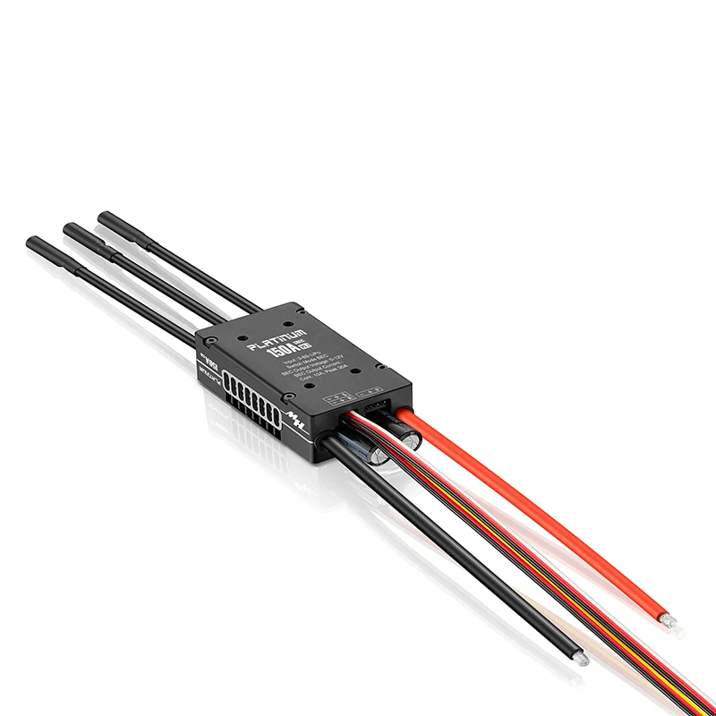 Hobbywing PLATINUM 150A V5.1 ESC sin escobillas, adecuado para helicópteros eléctricos, aviones eléctricos de ala fija medianos y grandes - imagen 4