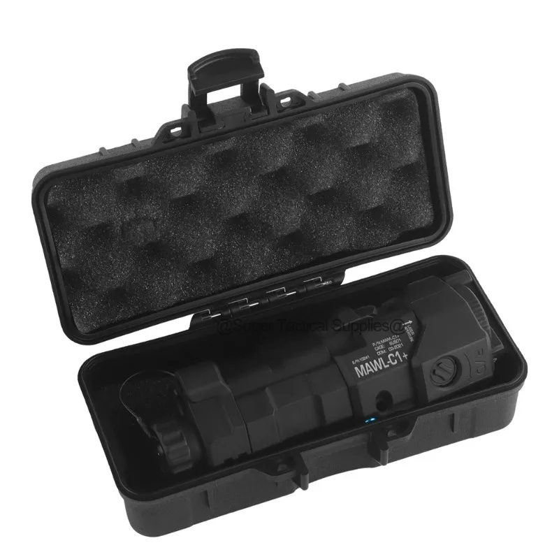 MAWLC1-dispositivo de puntería táctico, mira láser, linterna roja y verde, iluminación IR Molle Airsoft, luz láser de riel de doble función - imagen 5