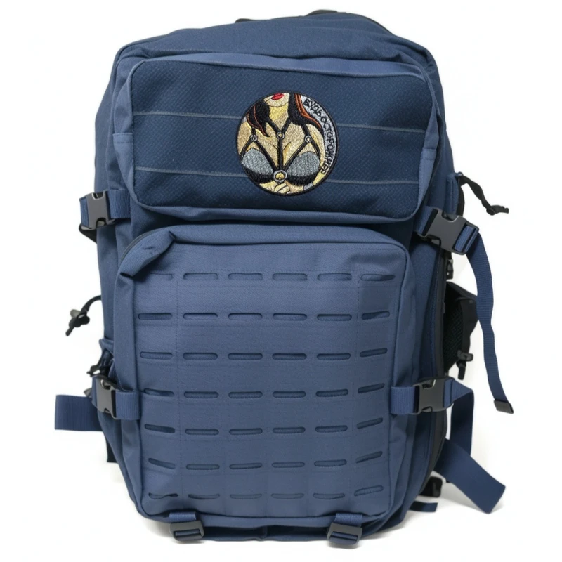 Parche bordado gótico para niña, arnés redondo de 8cm, diseño de sujetador, insignia de moral con gancho y bucle para chaqueta, mochila, chaleco - imagen 4