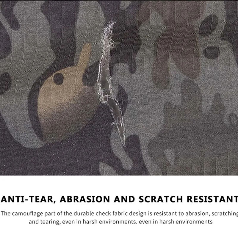 Pantalones de combate tácticos G3 con rodilleras, pantalones deportivos Cargo resistentes al desgaste, ropa de caza, senderismo y Airsoft - imagen 5