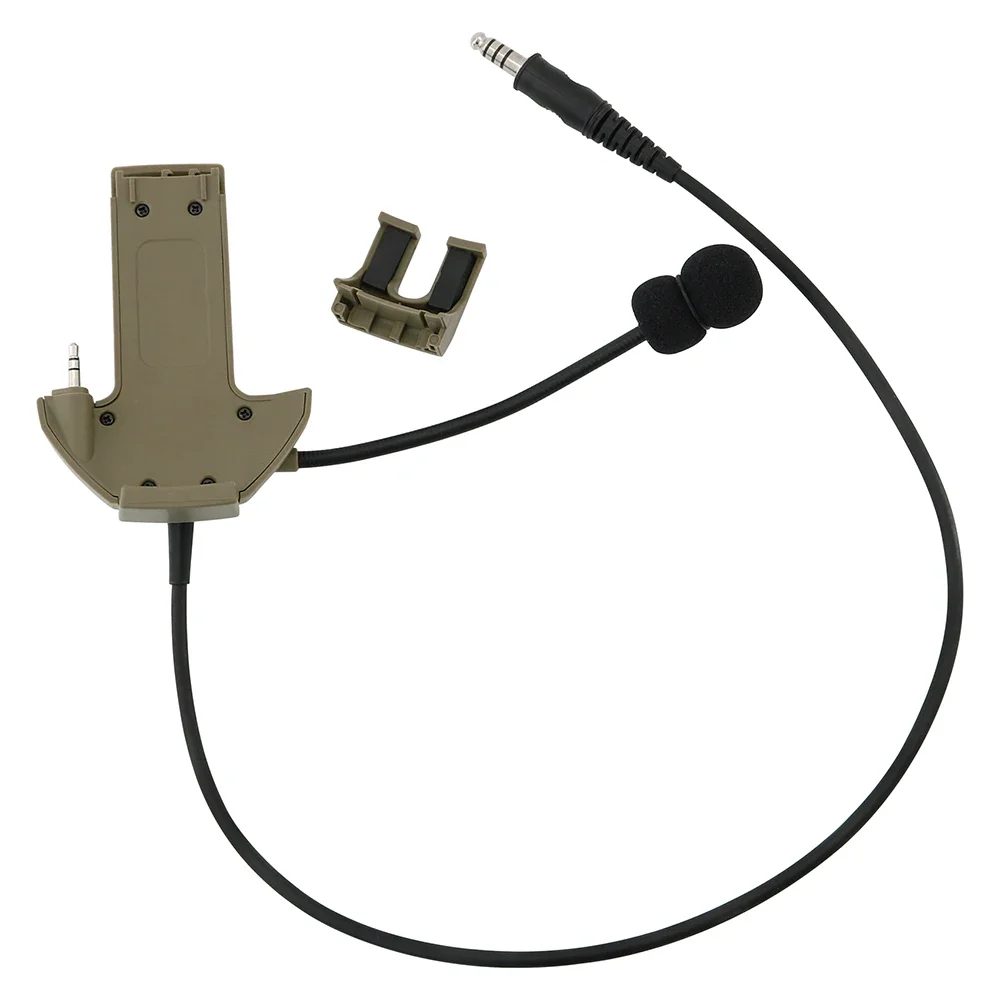 Kit de micrófono externo para Walker's Razor, orejeras electrónicas, auriculares tácticos con reducción de ruido, adaptador de auriculares para caza y tiro Airsoft - imagen 5